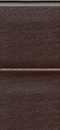 Garagentor-Panel, Farbe - Braun RAL 8017  |  MIDRIB |  Woodgrain