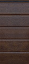 Garagentor-Panel, Farbe - Wenge | RIB | Woodgrain